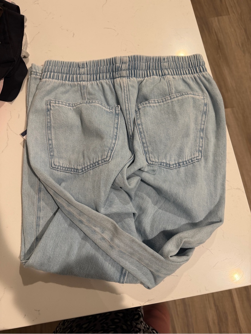 NWT Target pull on wide leg jean - Picture 4 of 5